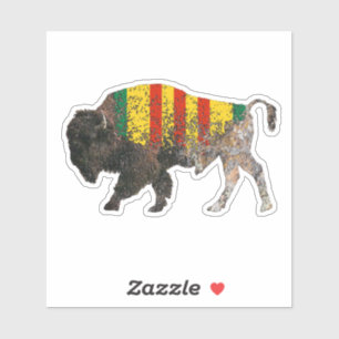 Vietnam Veterans Sacred Buffalo Aufkleber