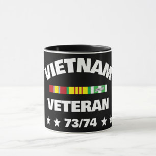 VIETNAM VETERANS TOUR OF DUTY 73-74 COFFEE TASSE