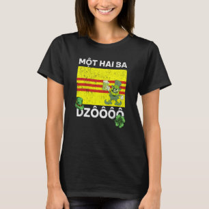 Vietnam Viet St Patricks Day Mot Hai Ba Dzo Cheers T-Shirt