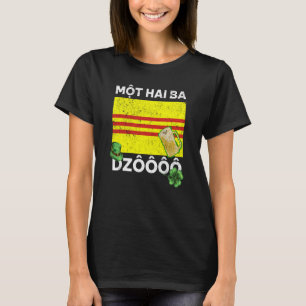 Vietnam Viet St Patricks Day Mot Hai Ba Prost T-Shirt