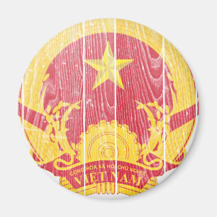 Vietnam-Wappen Magnet