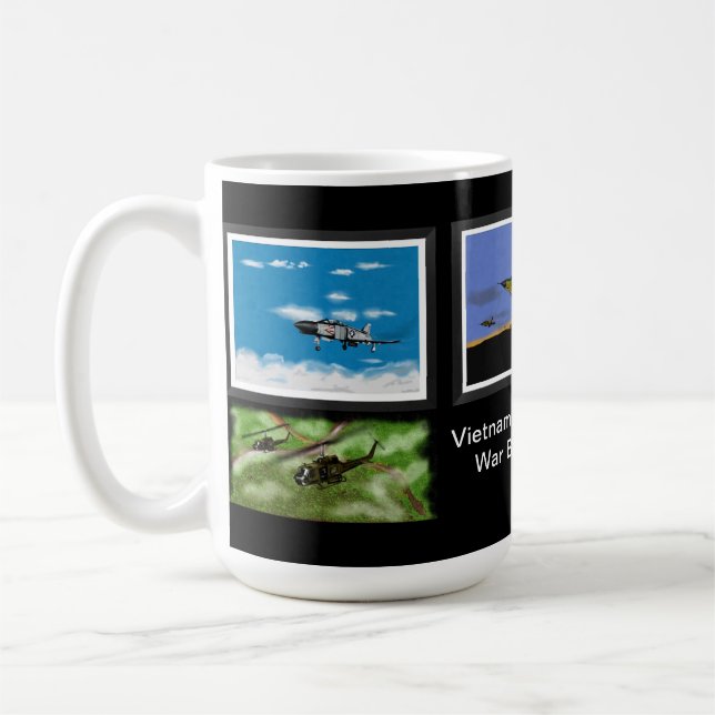 Vietnam War Aircraft Tasse (Links)