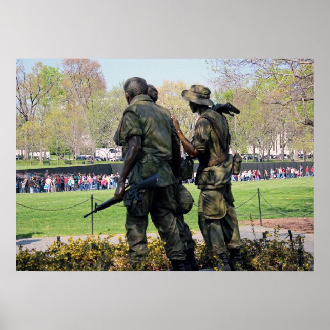 Vietnam War Memorial D.C. Poster (Vorne)