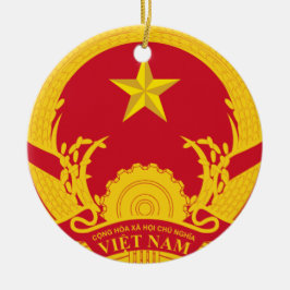 Vietnam* Weihnachtsbaum-Verzierung Keramik Ornament