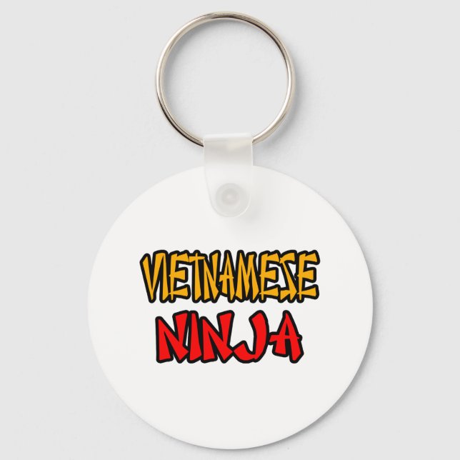 Vietnamese Ninja Schlüsselanhänger (Vorderseite)