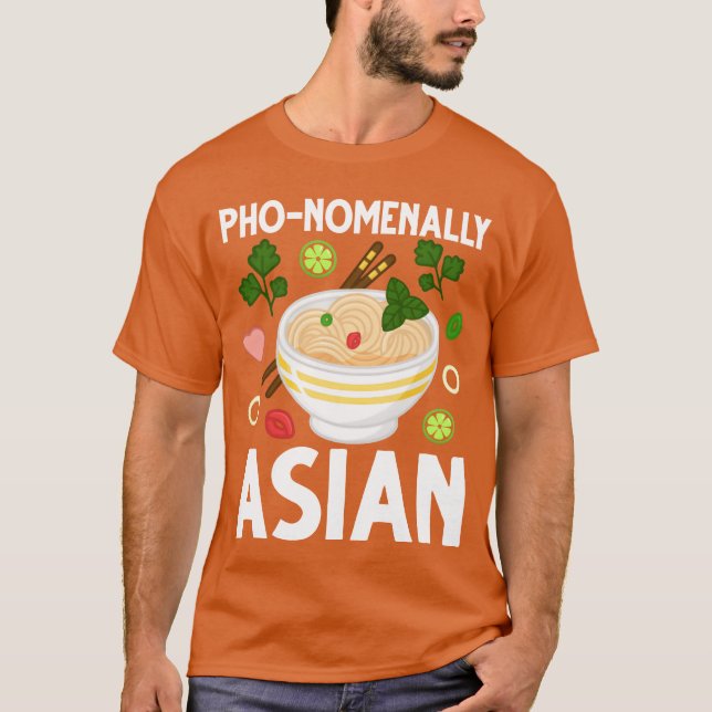 Vietnamese Noodle Soup Asian Food friends T-Shirt (Vorderseite)