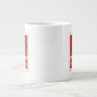 Vietnamese Saigon Stamp Printed Mug Jumbo-Tasse