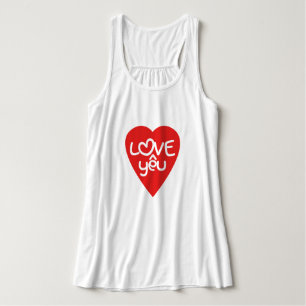 Vietnamese Valentine ♥ Love Yêu ♥ Asian Wordplay Tank Top