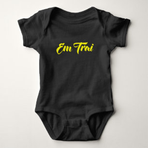 Vietnamesisch (jung) Bruder - Em Trai ~ Tietet Viv Baby Strampler