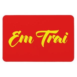 Vietnamesisch (jung) Bruder - Em Trai ~ Tietet Viv Magnet