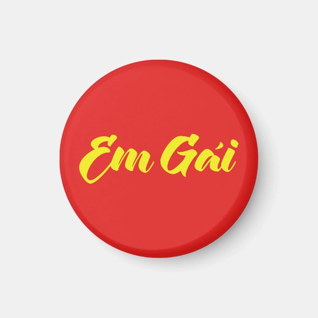 vietnamesisch (jung) Schwester - Em Gái ~ Tietet Magnet (Vorne)