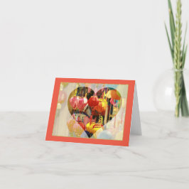 Vietnamesisch Lantern geflochtene Notecard Dankeskarte