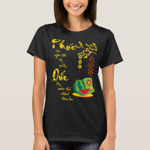 Vietnamesisch Lunar New Year Decorations 2023 Tet  T-Shirt