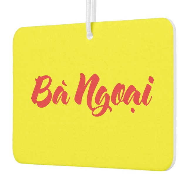 Vietnamesisch (mütterlich) Großmutter - Bà Ngoi Autolufterfrischer (Links)