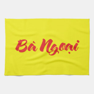 Vietnamesisch (mütterlich) Großmutter - Bà Ngoi Handtuch
