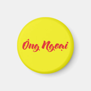Vietnamesisch (mütterlich) Großvater - Ông Ngoi Magnet