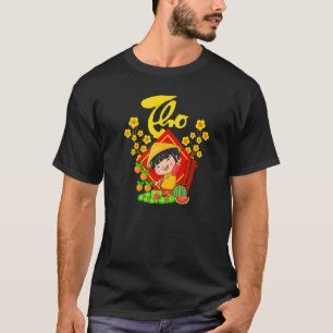 Vietnamesisch Neujahr 12 Zodiacs Vietnam Chuc Mung T-Shirt