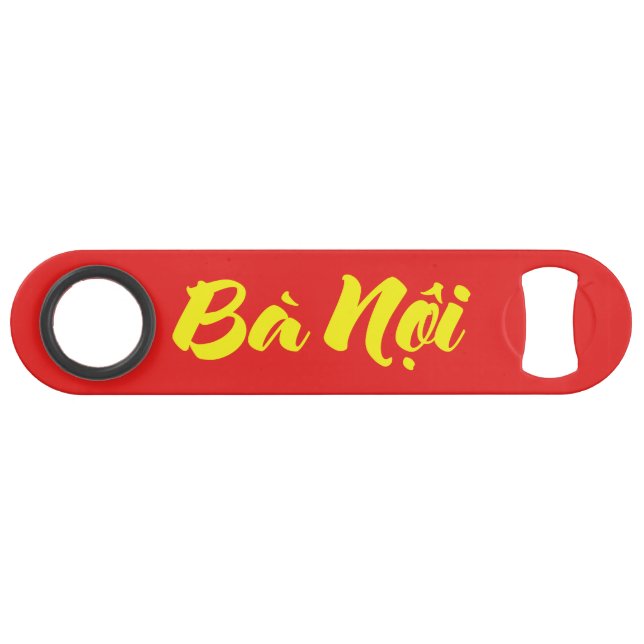 Vietnamesisch (Paternal) Großmutter - Bà Noi Speed Flaschenöffner (Vorderseite (Horizontal))