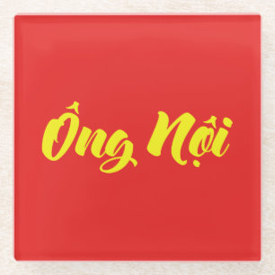 Vietnamesisch (Paternal) Großvater - Ông Noi Glasuntersetzer