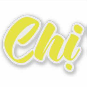 Vietnamesisch Sister - Chmi ~ TietNetVivimont Lang Aufkleber