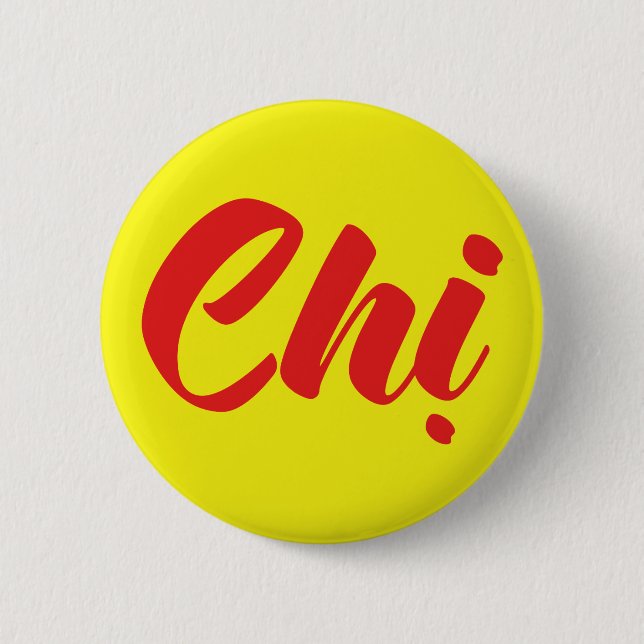Vietnamesisch Sister - Chmi ~ TietNetVivimont Lang Button (Vorderseite)