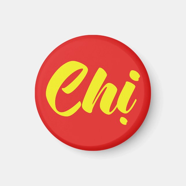 Vietnamesisch Sister - Chmi ~ TietNetVivimont Lang Magnet (Vorne)