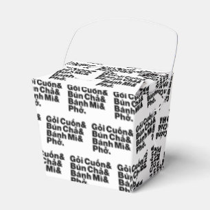 Vietnamesisch Street Food Geschenkschachtel