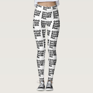 Vietnamesisch Street Food Leggings