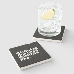 Vietnamesisch Street Food Steinuntersetzer