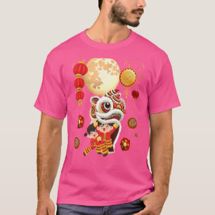 Vietnamesisch Tet Chinese Full Moon Festival Mitte T-Shirt