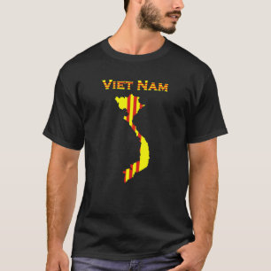 Vietnamesisch VNCH Flag Vietnam Cong Hoa Ban Do Vi T-Shirt