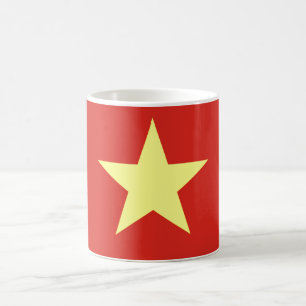 Vietnamesische Flagge Kaffeetasse