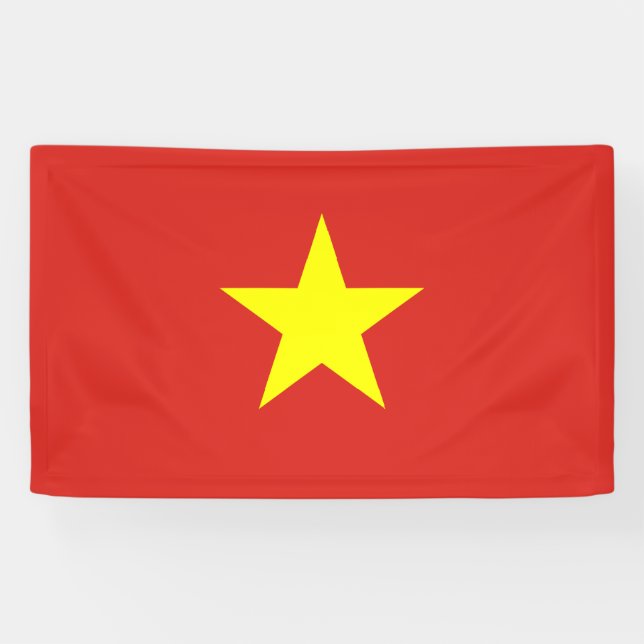 vietnamesische Flagge (Vietnam) Banner (Horizontal)