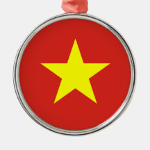 Vietnamesische Flagge (Vietnam) (Gelber Star)