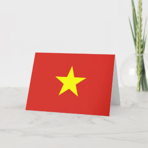 vietnamesische Flagge (Vietnam) Karte