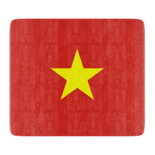vietnamesische Flagge (Vietnam) Schneidebrett
