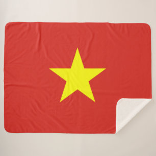 vietnamesische Flagge (Vietnam) Sherpadecke