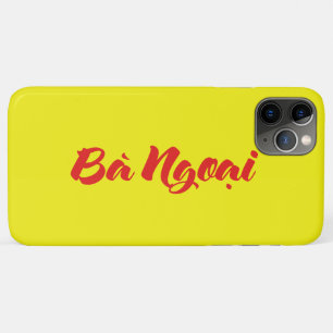 Vietnamesische (Mütterliche) Großmutter - Bà Ngoại Case-Mate iPhone Hülle