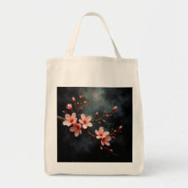 Vietnamesische Pfirsichblüten-Kunst Tragetasche