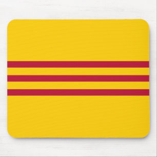 Vietnamesische Südflagge - Vietnam Cờ vàng Ba  Mousepad