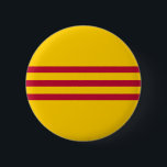 Vietnamesische Südflagge - Vietnam Cờ vàng Ba sọc Button<br><div class="desc">Vietnamesische Südflagge - Vietnam Cờ vàng Ba sọc đỏ - Flagge von Südvietnam - vietnamesische Südflagge - Flagge der Republik von Vietnam (Erb-und Freiheits-Flagge - Lá cờ Tự tun Sie và Di Sản) - Quốc kỳ Việt Nam Cộng hòa - Cờ Ba que - nam, südwärts Vietnamese, Südvietnam, vietnamesische Südflagge,...</div>