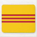 Vietnamesische Südflagge - Vietnam Cờ vàng Ba sọc Mousepad<br><div class="desc">Vietnamesische Südflagge - Vietnam Cờ vàng Ba sọc đỏ - Flagge von Südvietnam - vietnamesische Südflagge - Flagge der Republik von Vietnam (Erb-und Freiheits-Flagge - Lá cờ Tự tun Sie và Di Sản) - Quốc kỳ Việt Nam Cộng hòa - Cờ Ba que - nam, südwärts Vietnamese, Südvietnam, vietnamesische Südflagge,...</div>