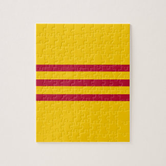 Vietnamesische Südflagge - Vietnam Cờ vàng Ba sọc Puzzle