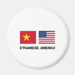 Vietnamesischer Amerikaner Magnet