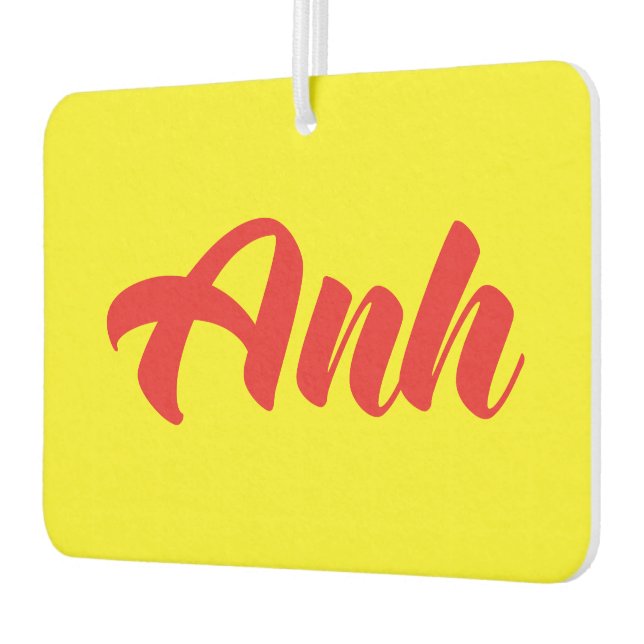 Vietnamesischer Bruder - Anh ~ TietDeskVietLanguag Autolufterfrischer (Links)