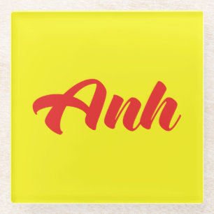 Vietnamesischer Bruder - Anh ~ TietDeskVietLanguag Glasuntersetzer