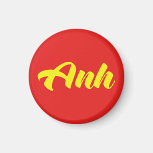 Vietnamesischer Bruder - Anh ~ TietDeskVietLanguag Magnet