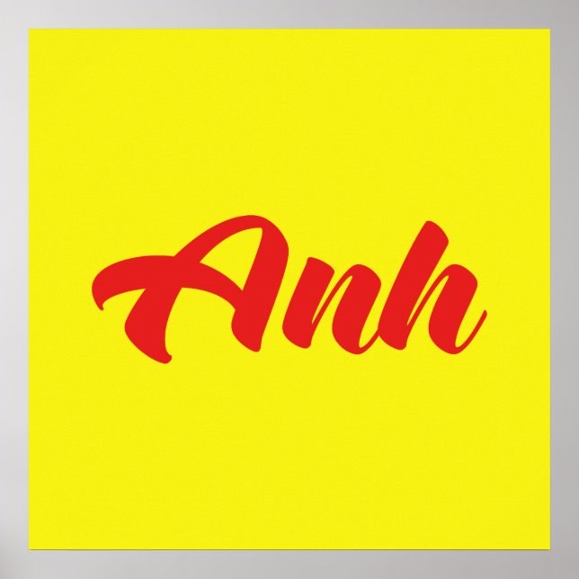 Vietnamesischer Bruder - Anh ~ TietDeskVietLanguag Poster (Vorne)