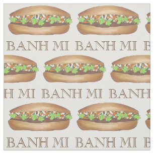 Vietnamesischer Schweinefleisch Banh Mi Sandwich F Stoff