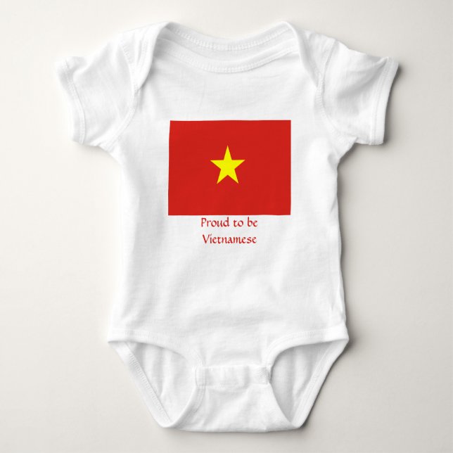 Vietnamesischer Star Baby Strampler (Vorderseite)